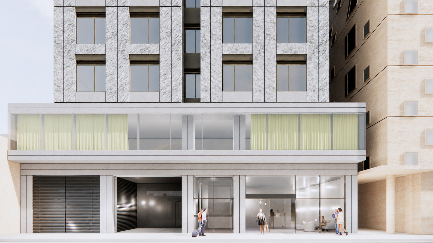 Crowther Street entrance concept